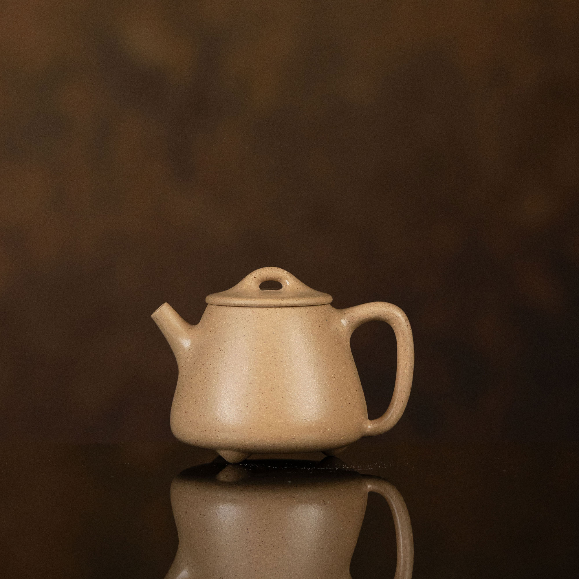 【利贞l高石瓢】原矿段泥约170cc手工制茶壶茶具JST