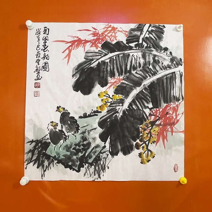 国画张圣敏先生纯手绘作品