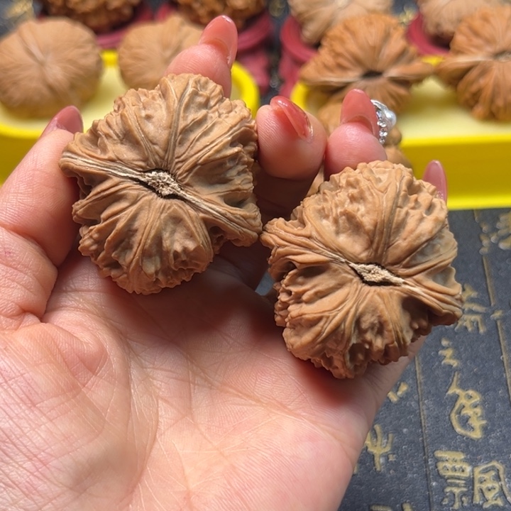 提***蒜桃核吊坠42全品白狮子