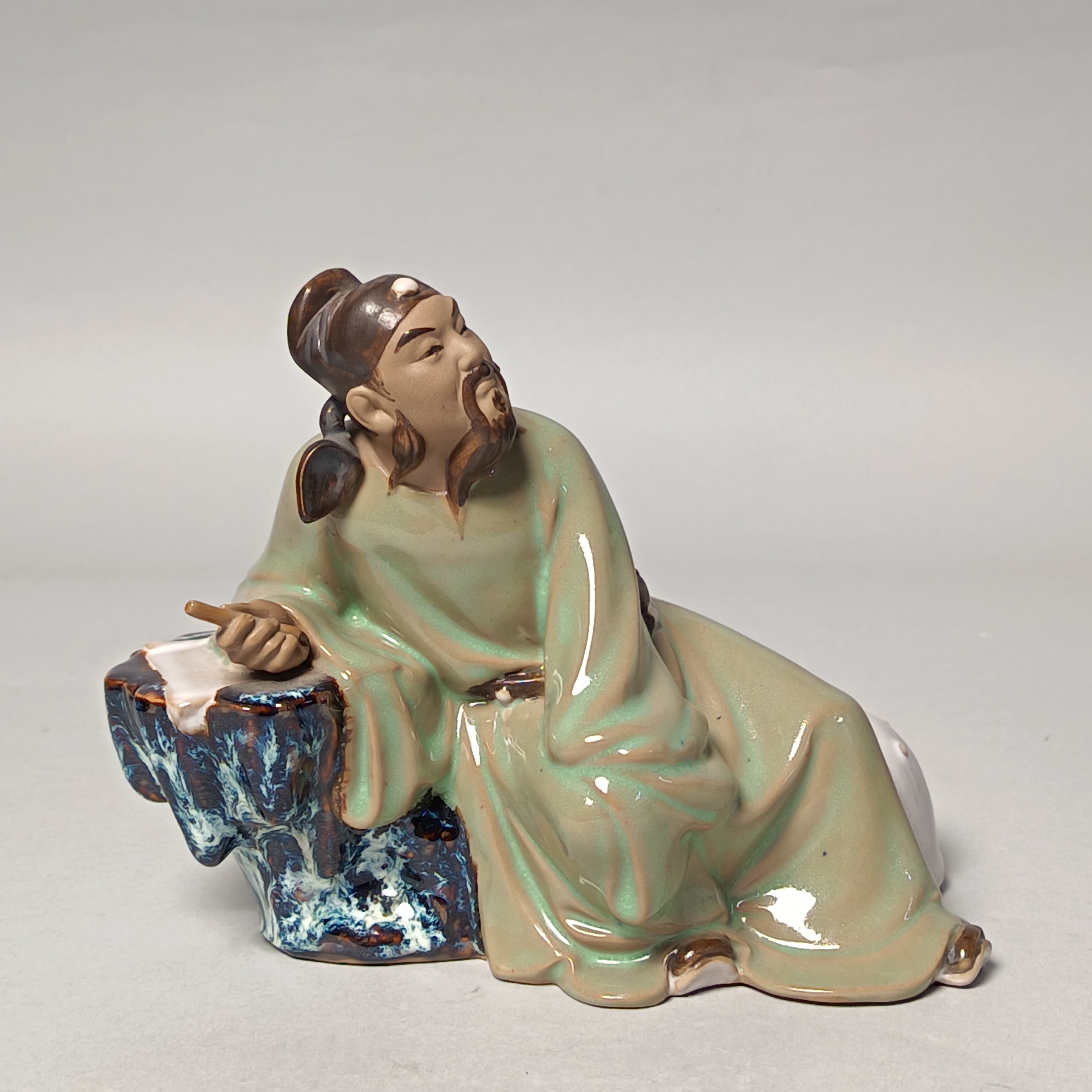 【010031082】BJ 近现代 石湾窑人物摆件