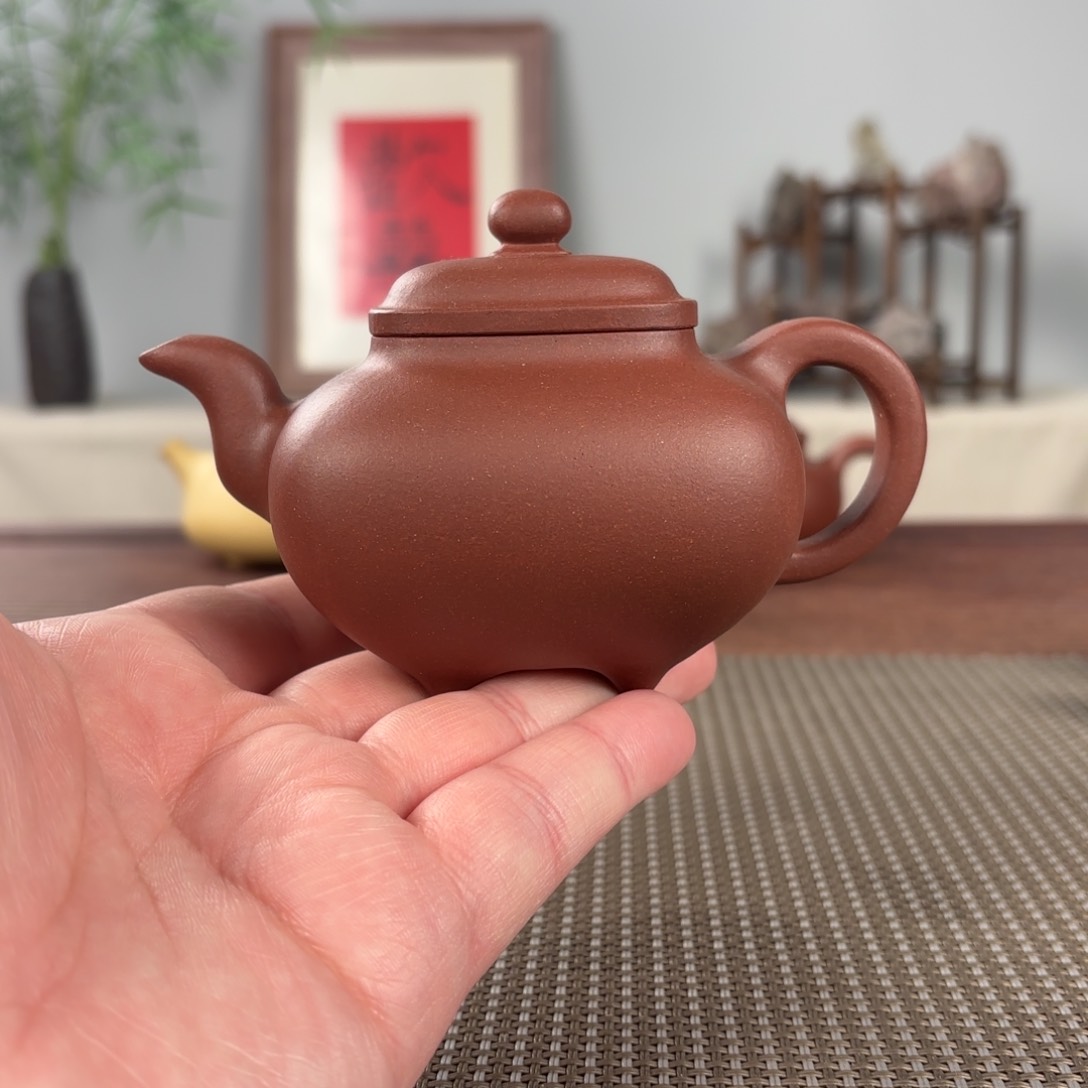 紫砂茶壶黄龙山原矿紫砂壶