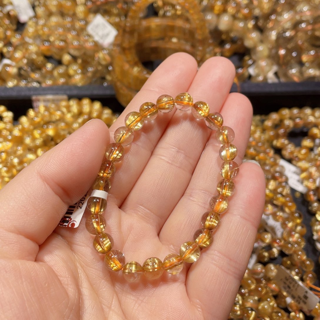 水晶手链未镶嵌天然水晶手链