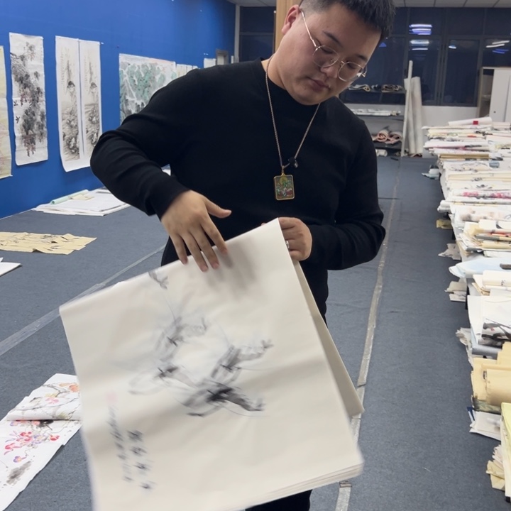 国画纯手绘字画国画宣纸
