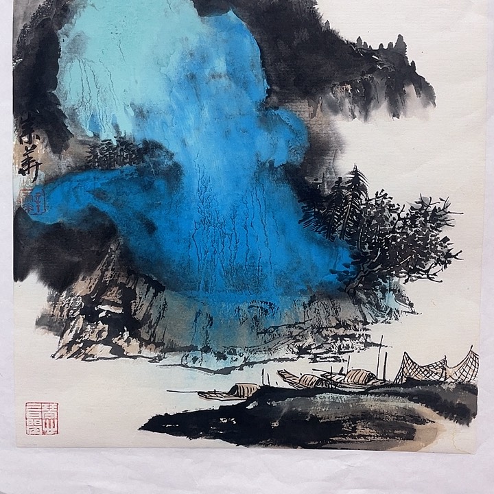 国画辛崇华国画作品