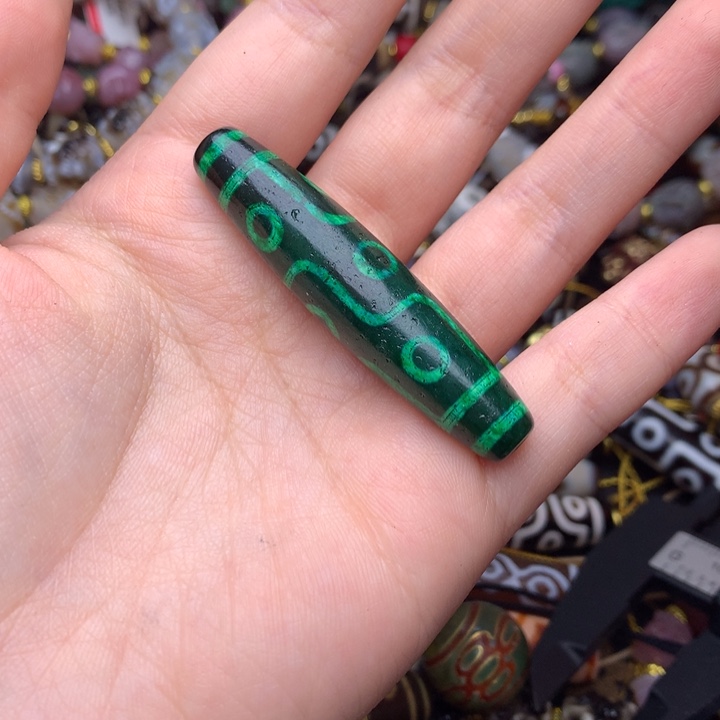 玛瑙/玉髓未镶嵌发一个