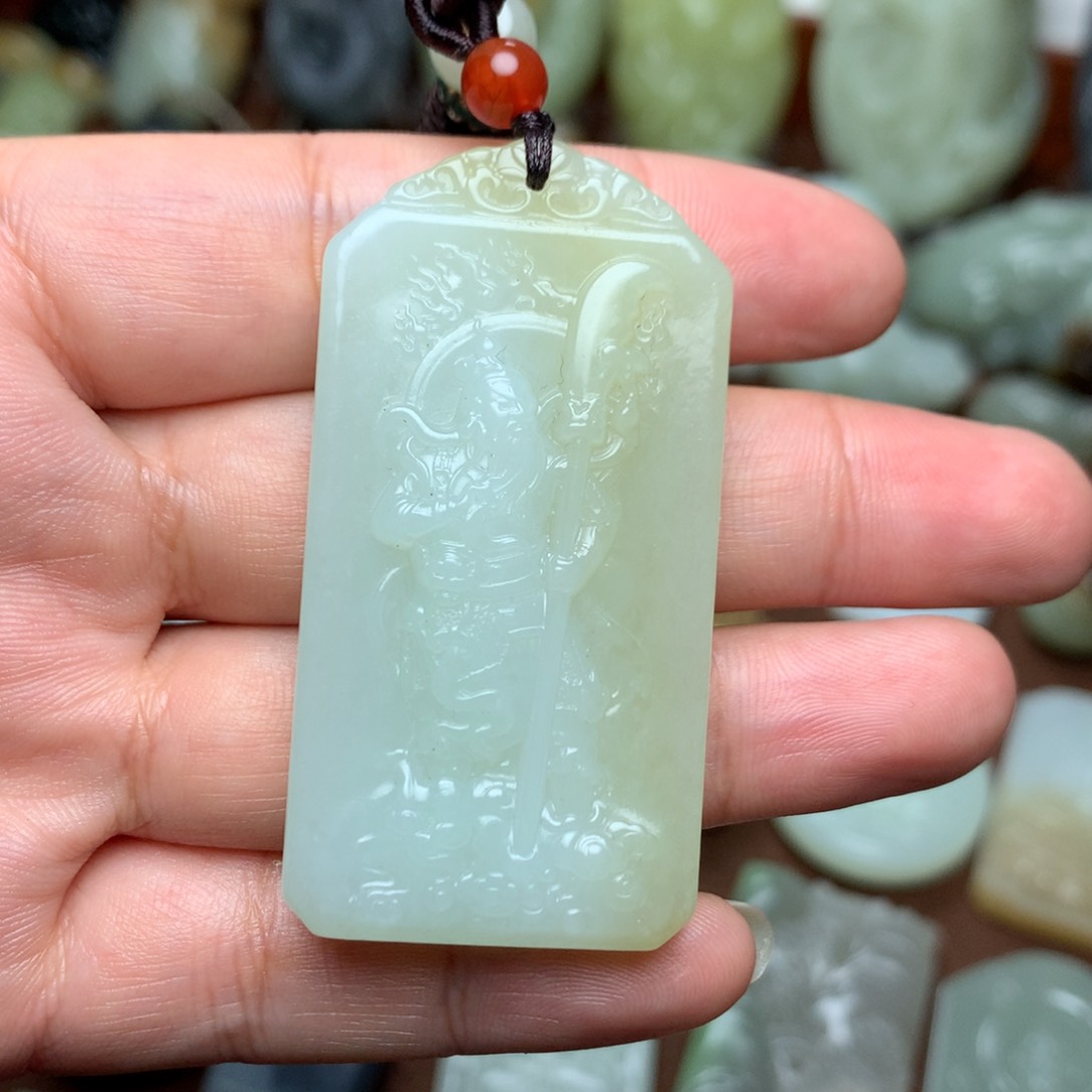 和田玉挂件未镶嵌