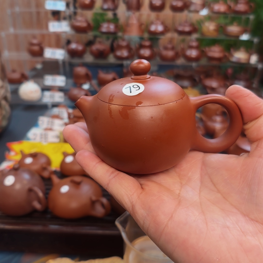 朱泥茶壶朱泥茶壶微瑕100C