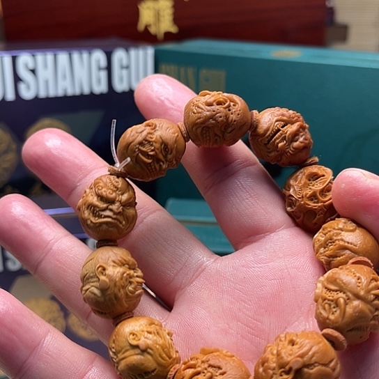 你***人橄榄核手串/手链六代，