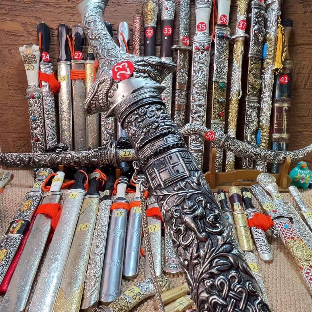 S****琉璃手工艺品发3把