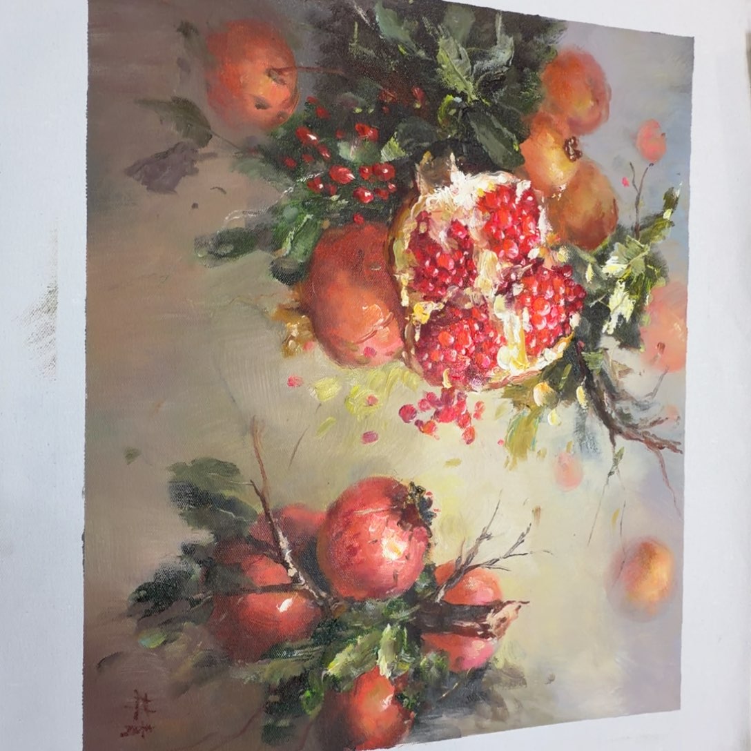 油画加油加油加油努力加油努力加油