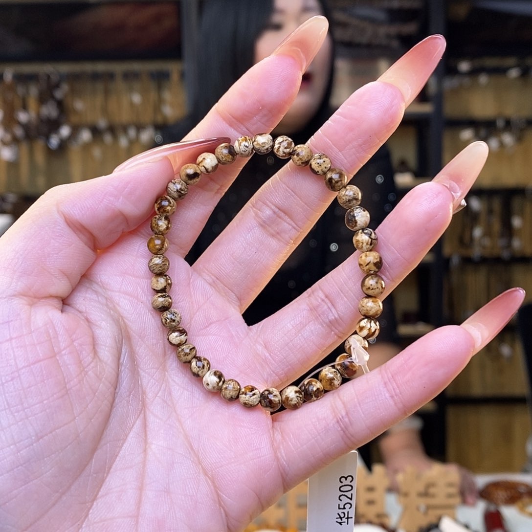 琥珀裸石未镶嵌5m花珀