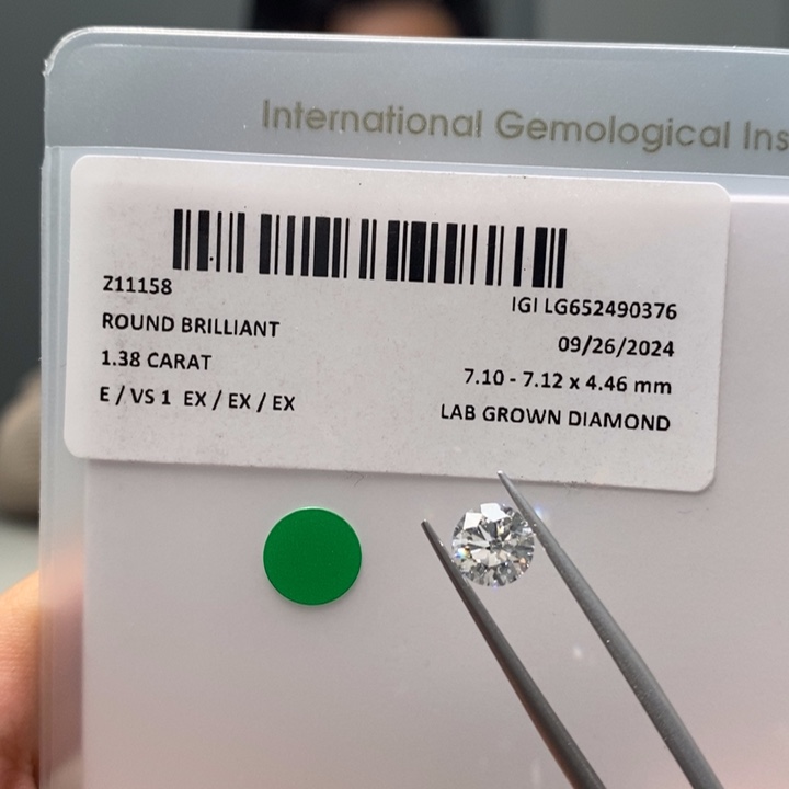 实验室培育钻石裸石未镶嵌