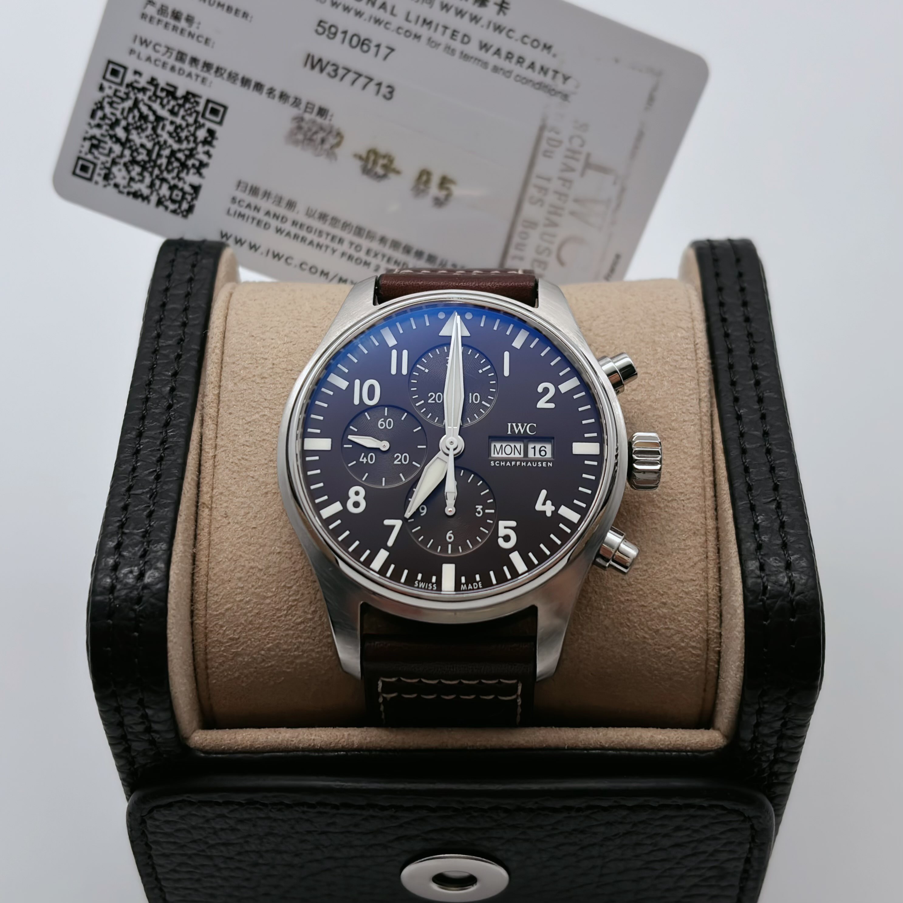 99新 IWC/万国 飞行员系列/IW377713/机械/43MM/47700