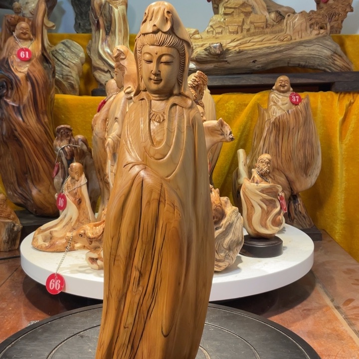 柏木（崖柏）崖柏  观音