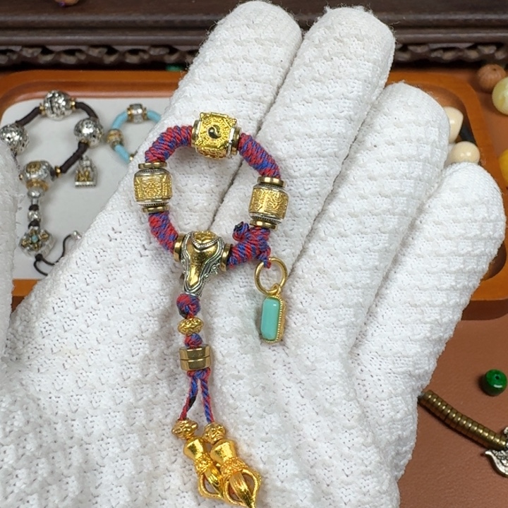 铜合金绿水侧挂三通套