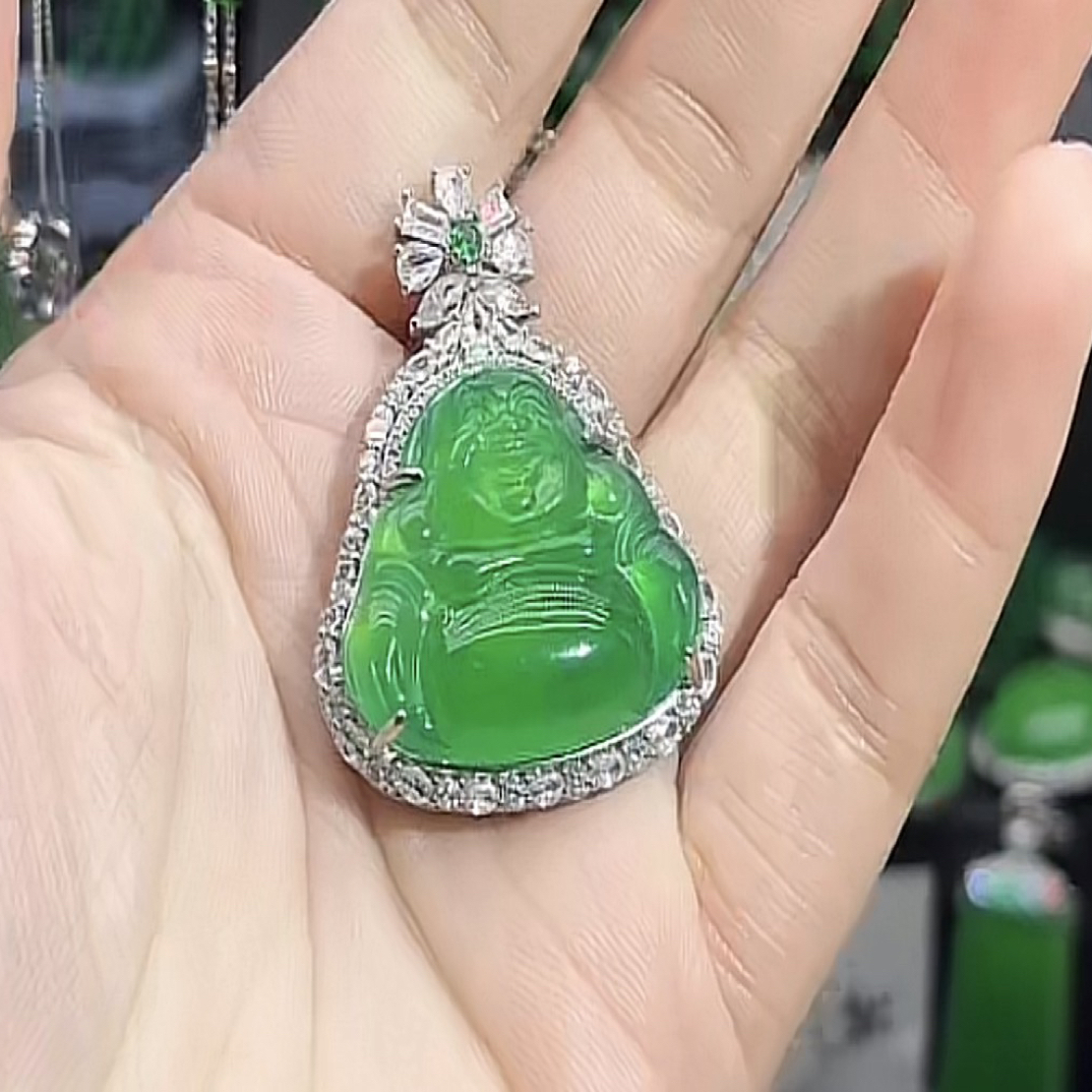 玉髓项链吊坠戒指裸石