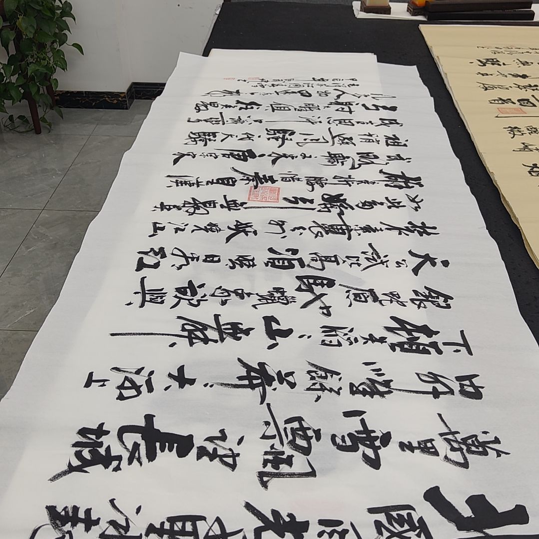 白武坤老师作品一副
