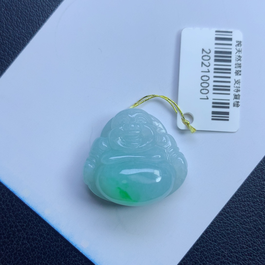 颈饰未镶嵌翡翠佛公