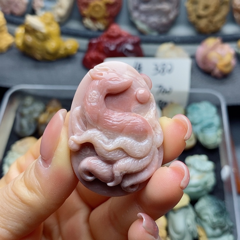 【闪购商品】定制石英质玉吊坠未镶嵌