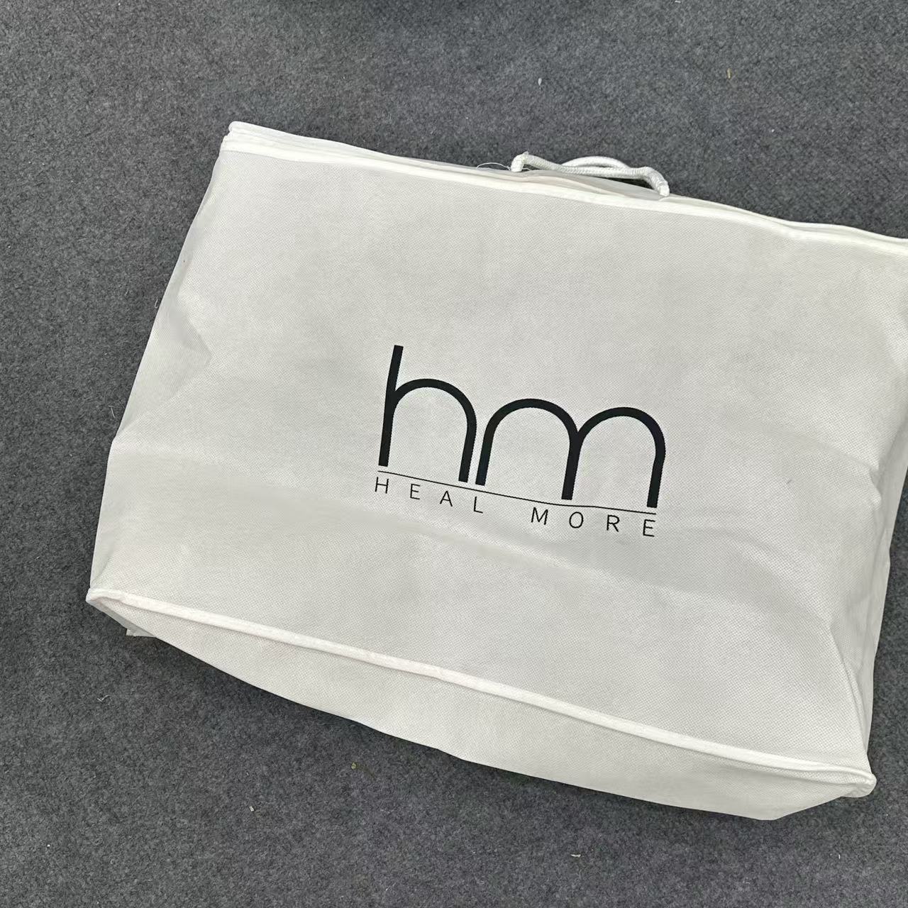 白色加厚无纺布收纳袋 发10个 ，36*50*10