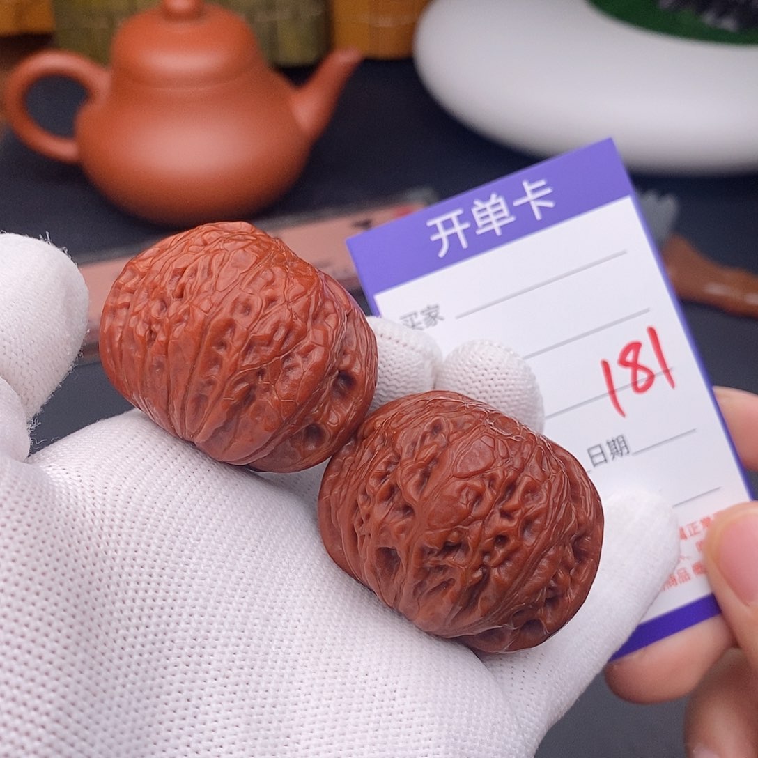 文玩核桃把件42铁锤181