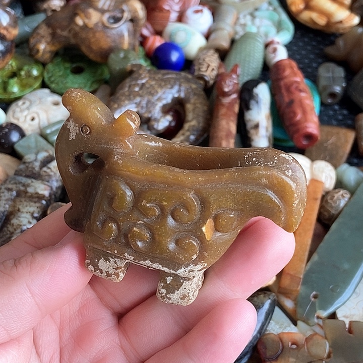 和田玉未镶嵌颈饰27