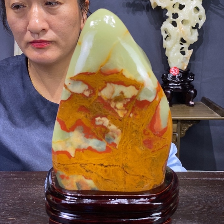 石材精品古青石摆件