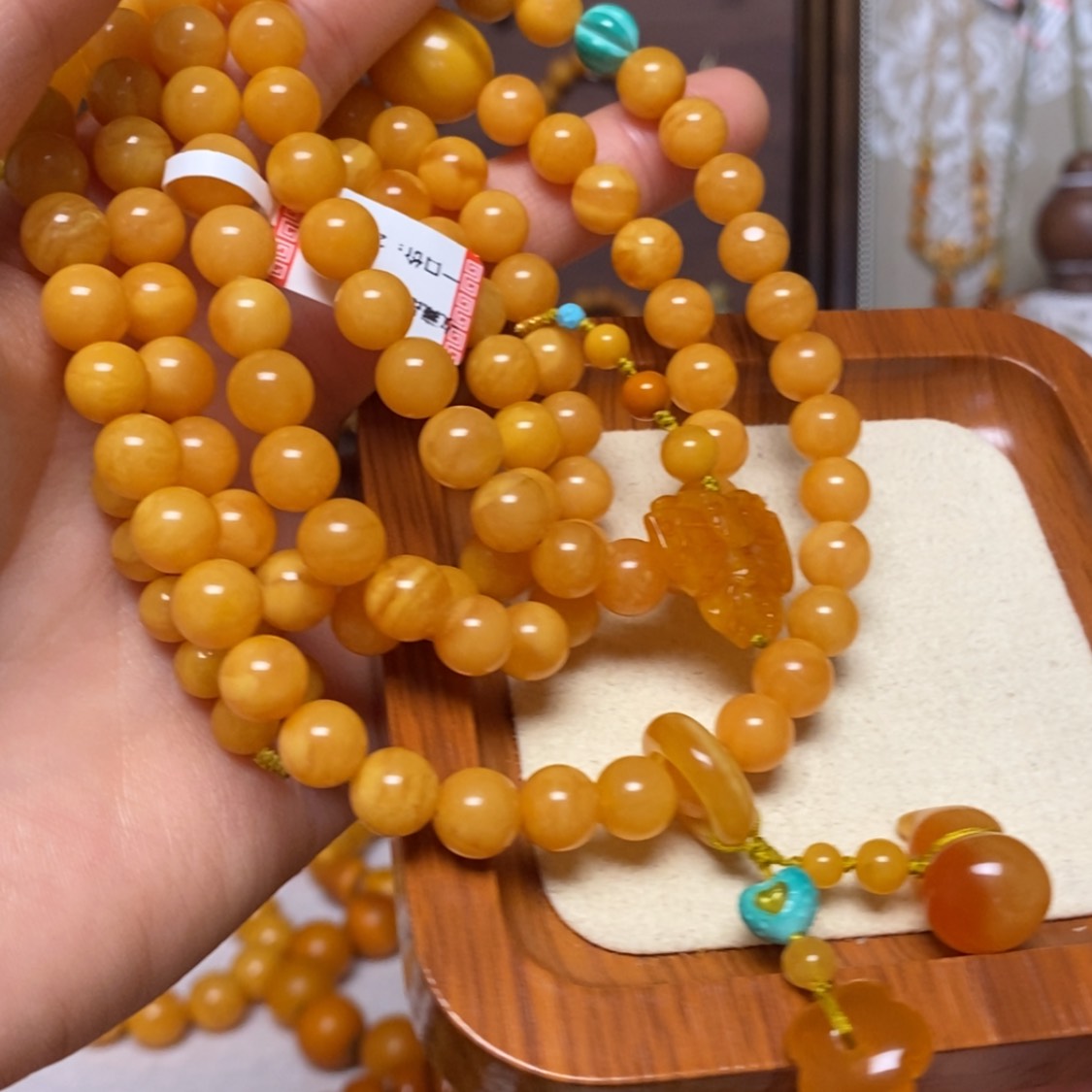 【闪购商品】手链蜜蜡未镶嵌手串