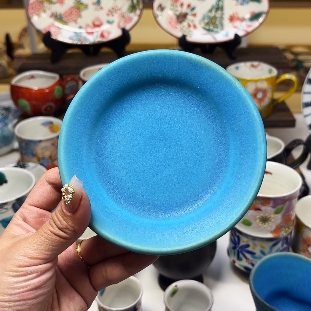 K***i陶虚空藏。  豆皿 