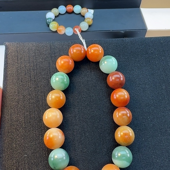 翡翠未镶嵌手链手串