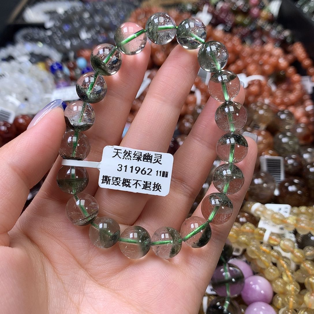 水晶手链未镶嵌，