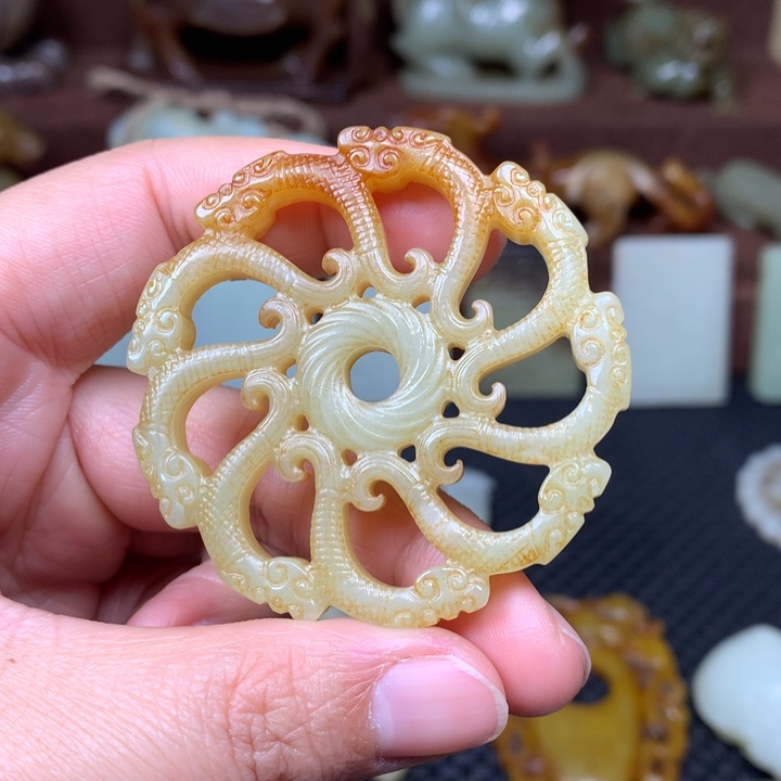 和田玉挂件未镶嵌