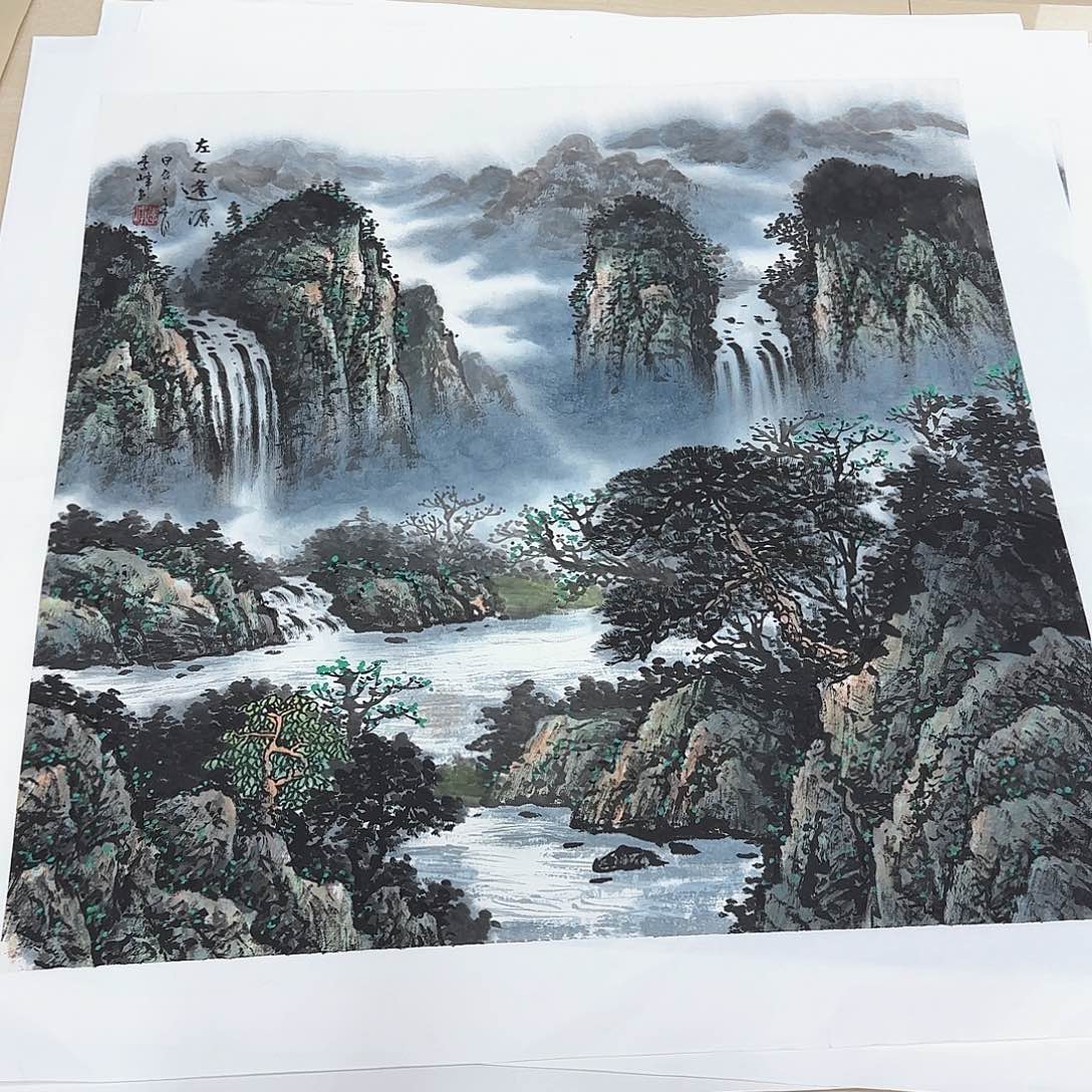 国画国画作品展，国画^_^