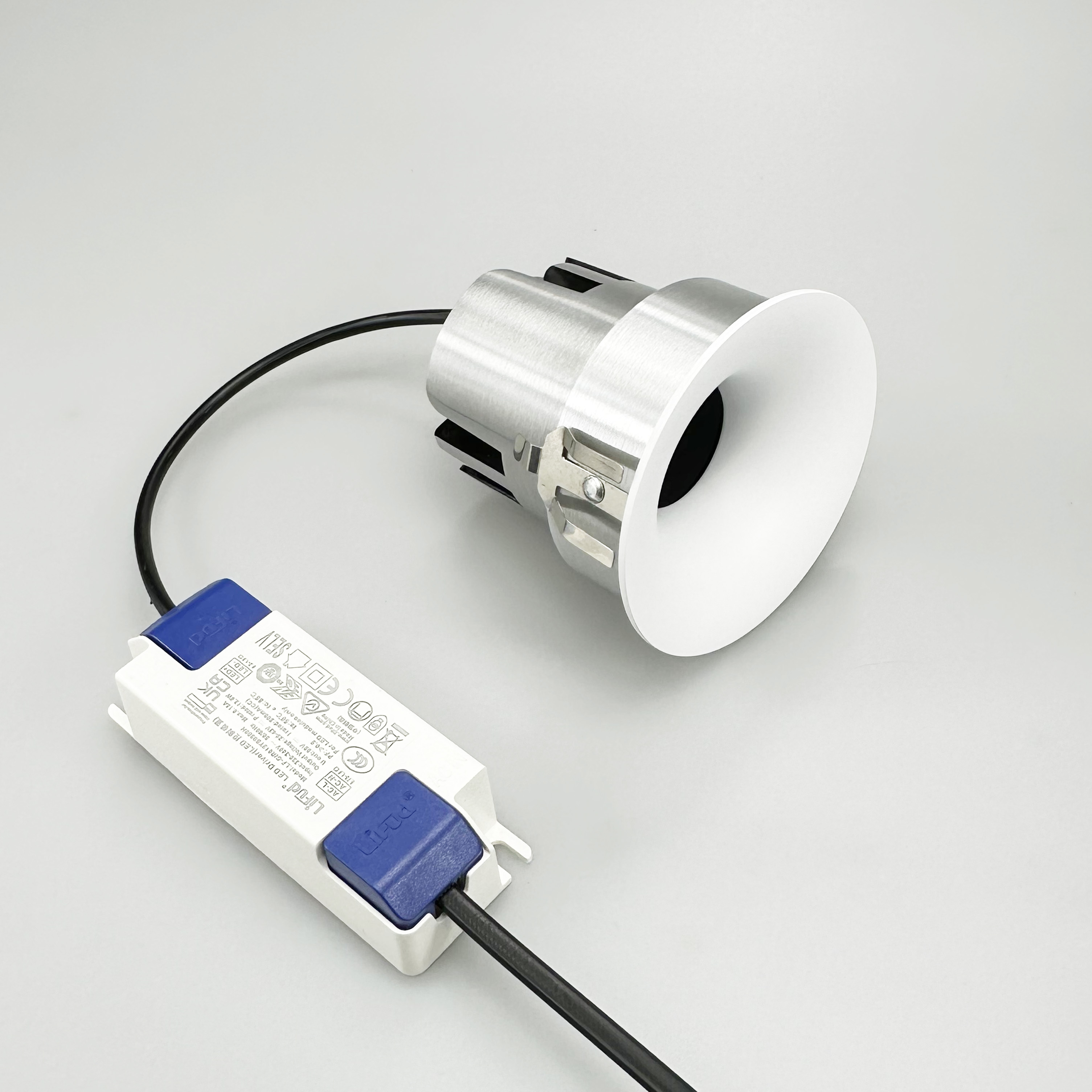 小山丘防眩射灯无主灯家用孔灯酒店无主洗墙灯嵌入式led天花灯