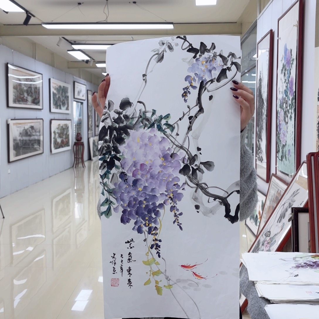 国画国画作品集一个