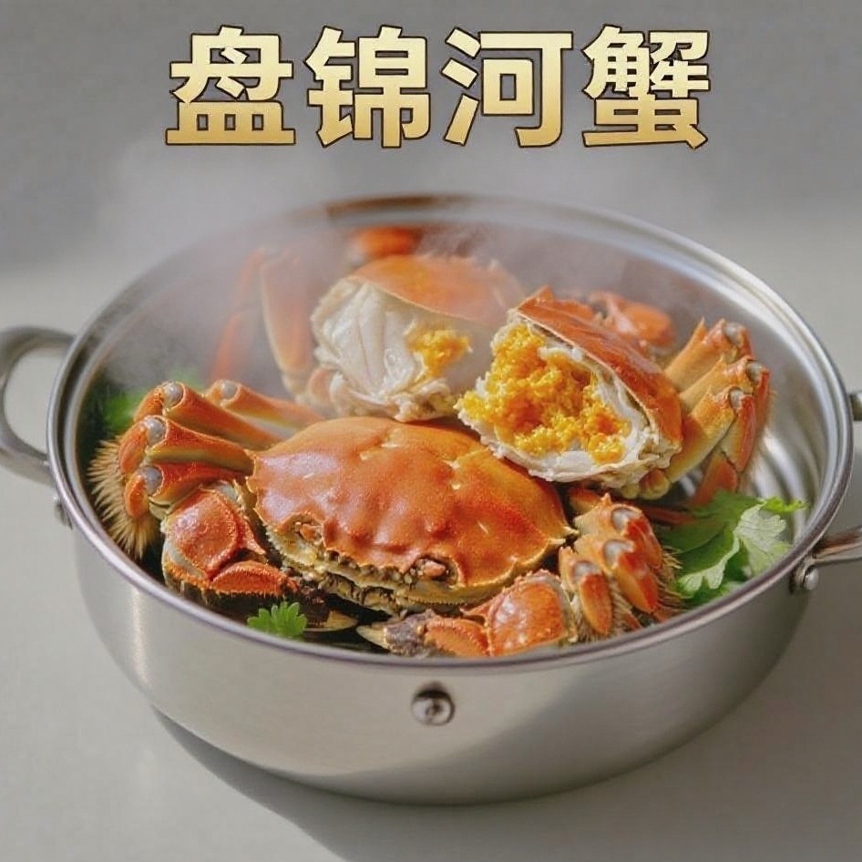 盘锦稻田蟹母 1.3-1.1 两三斤装 26-28 个
