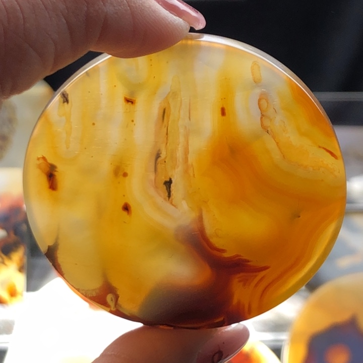 玛瑙/玉髓颈饰未镶嵌811