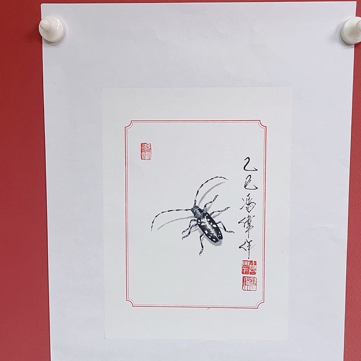 国画冯老师手绘作品