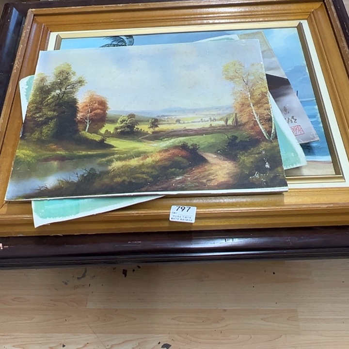 石***6版画中古商品797哈哈哈