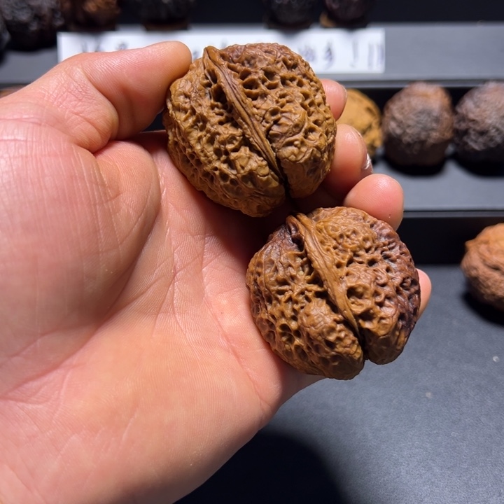 把件文玩核桃B虎头蟾45 mm