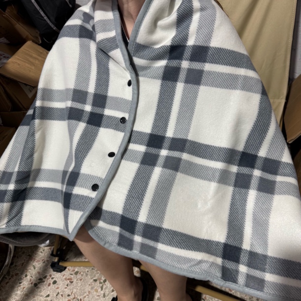 145*95cm 多功能夏季空调披肩毛毯不掉毛不起静电！