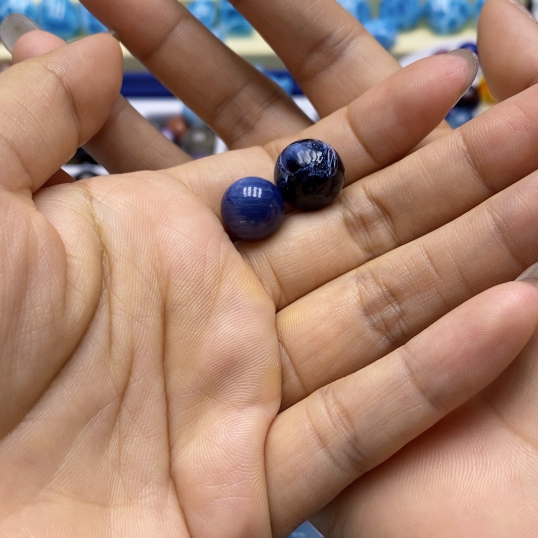 针钠钙石（海纹石）颈饰未镶嵌C****Y