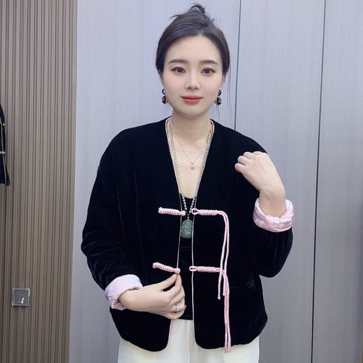 9100*时尚休闲百搭冬季加棉短外套