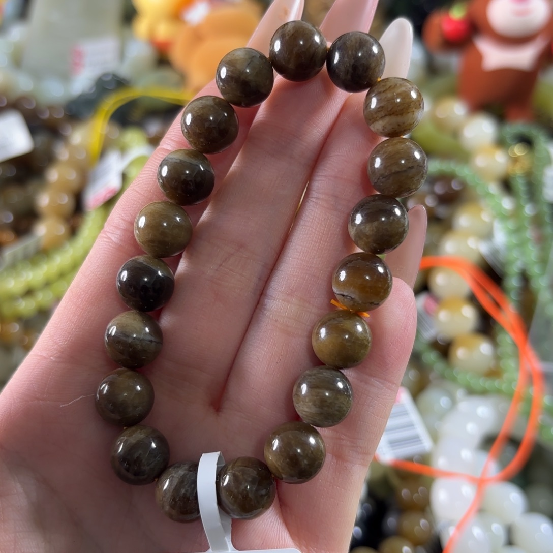 和田玉未镶嵌手链118