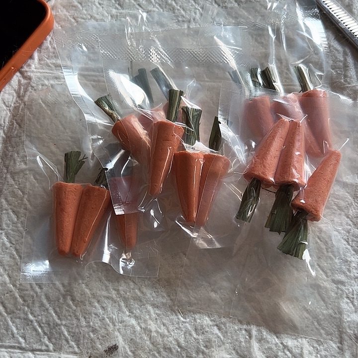 胡萝卜9.9五袋共15根磨牙