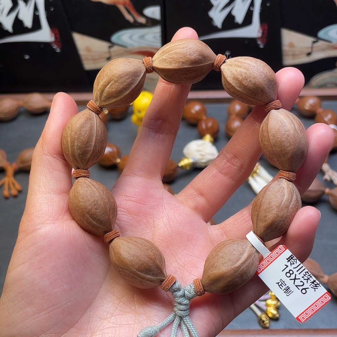 _***凯橄榄核手串/手链1826梅林铁核