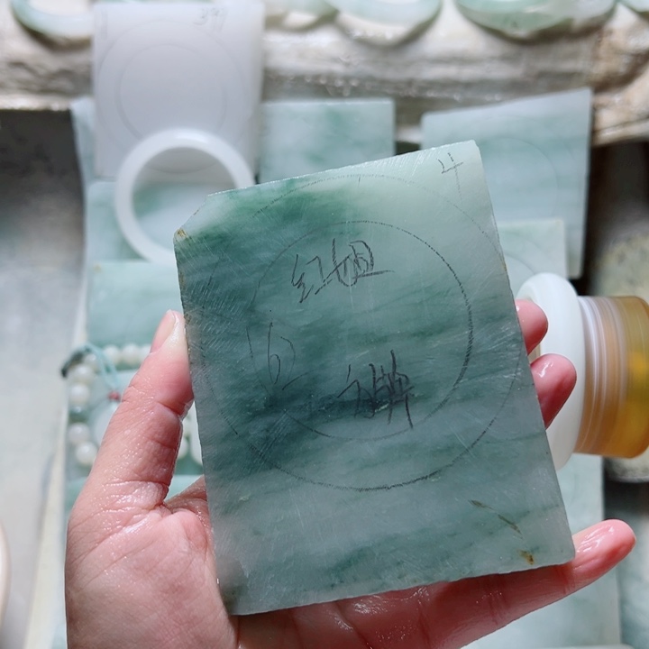 红***姐定制石英质玉（天山翠）定制款62