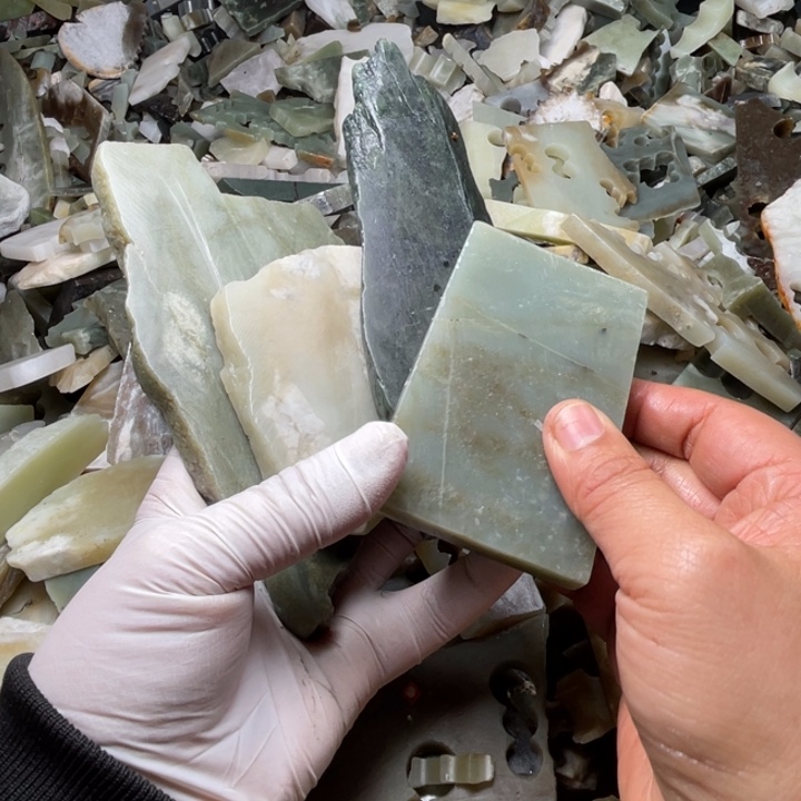 和田玉未镶嵌珠宝半成品