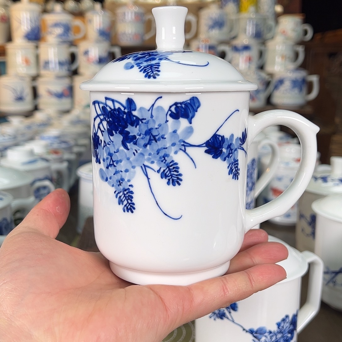 景德镇陶瓷高温办公杯