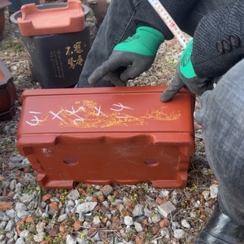 红陶紫砂花盆盆景盆栽